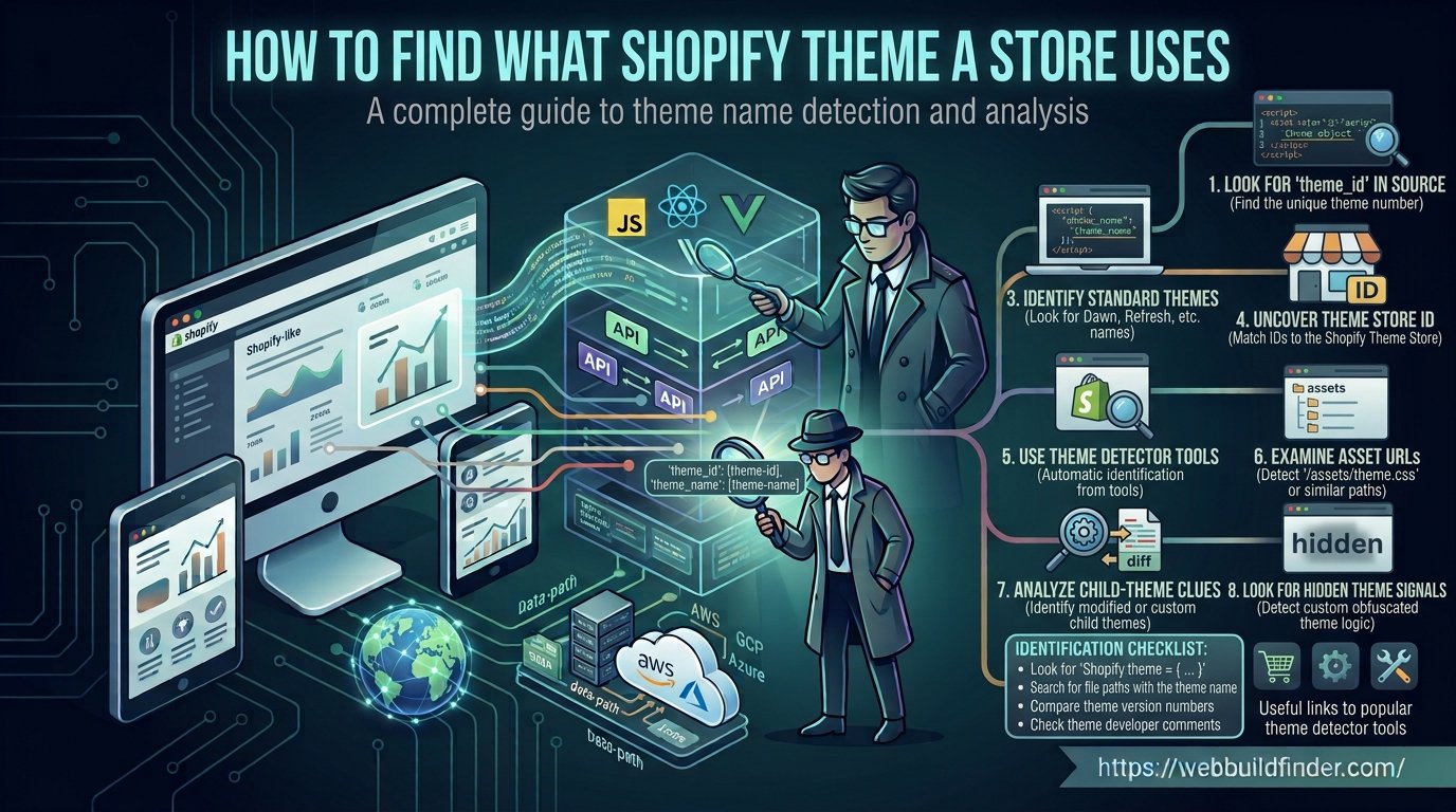 How to Find What Shopify Theme a Store Uses